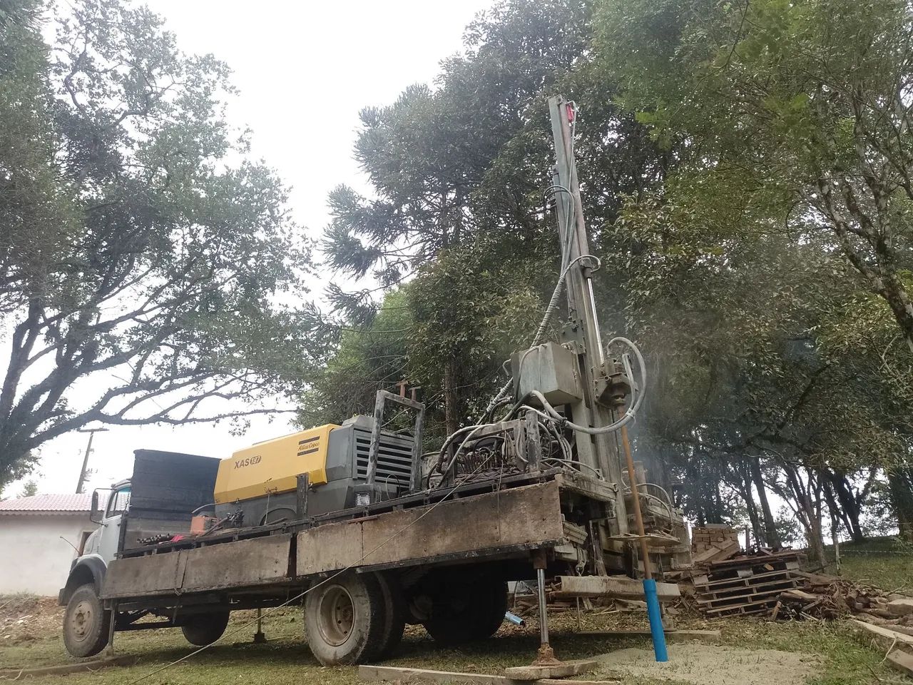 Máquina pra perfuração de poço semi artesiano até 120 metros - Foto 4