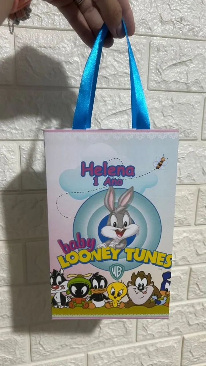 Sacolas para lembrancinhas de aniversário personalizadas - Foto 2
