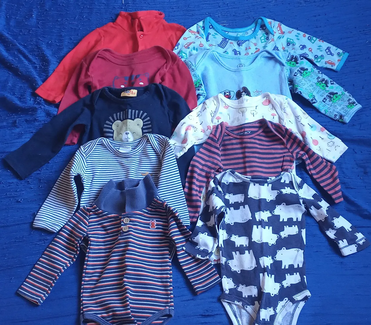 Lote de Roupas para Bebê - Diversos Modelos e Tamanhos