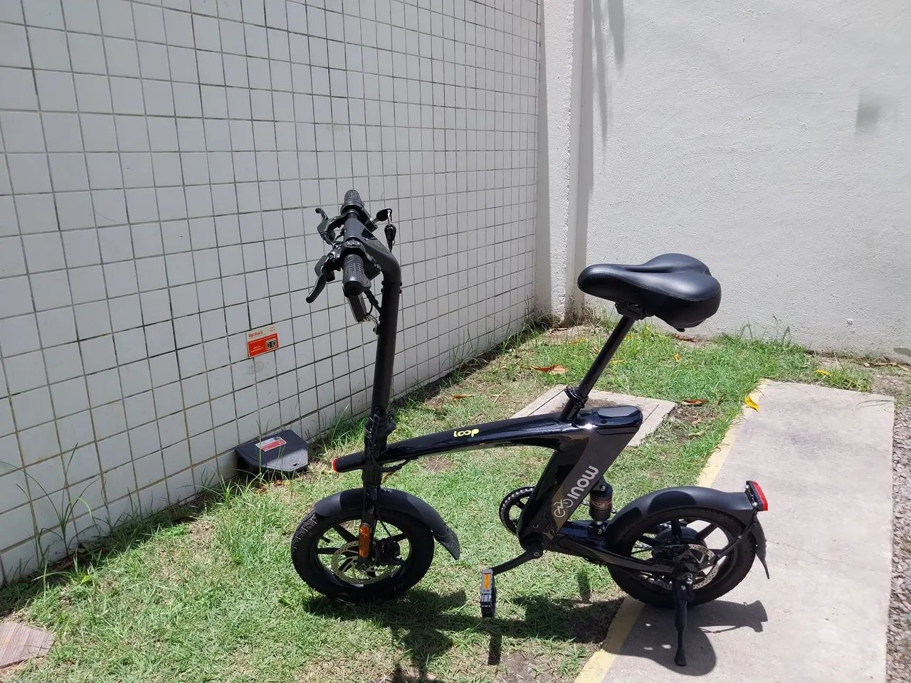 Bicicleta Elétrica Dobrável 