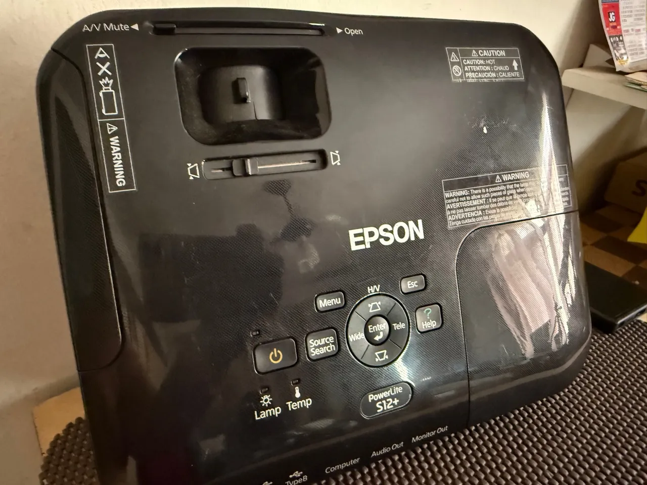 Projetor Epson PowerLite S12+