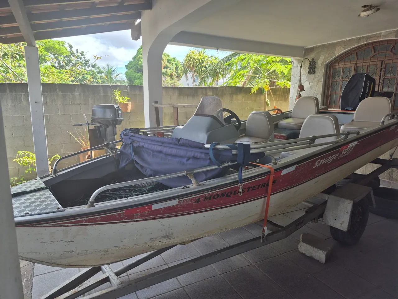 Barco Tipo Lancha Alumínio