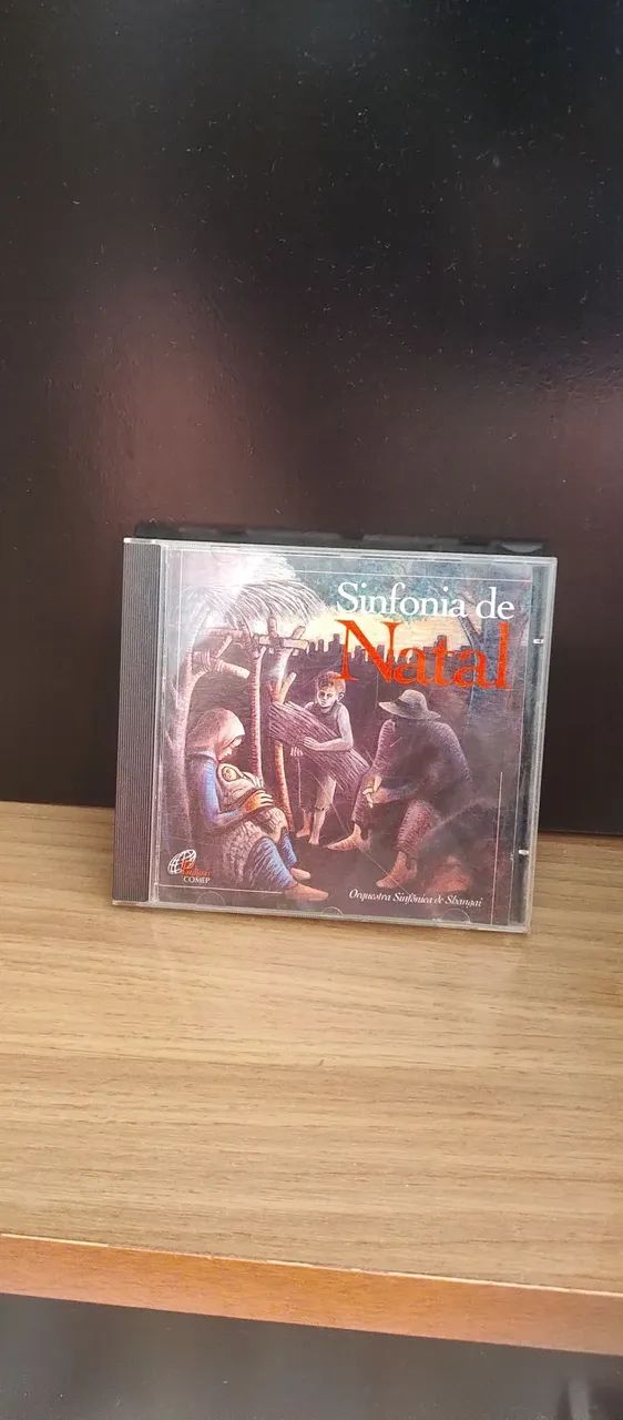CD com canções natalinas 