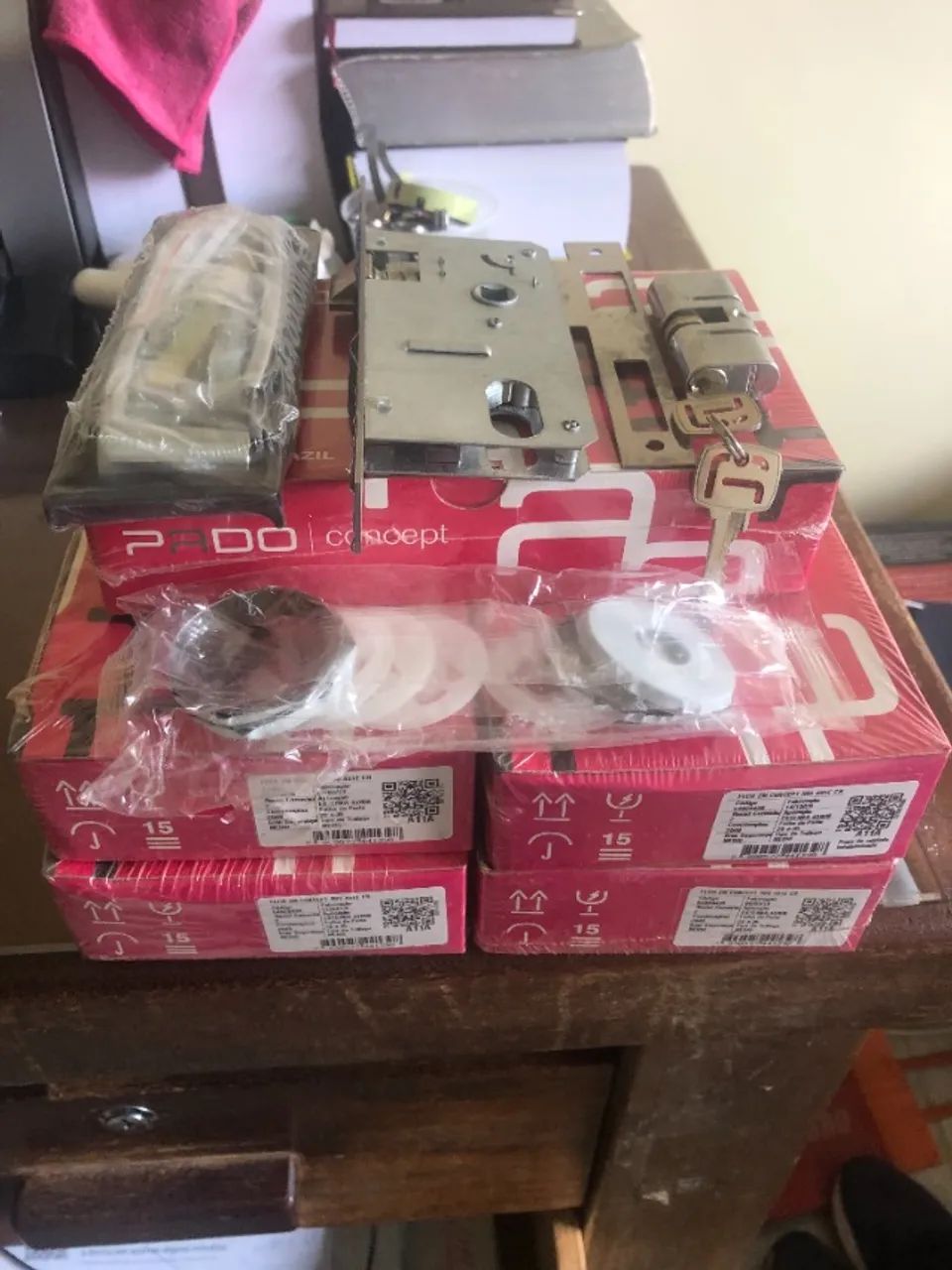 fechadura Pado concept roseta 401E CR - Foto 4