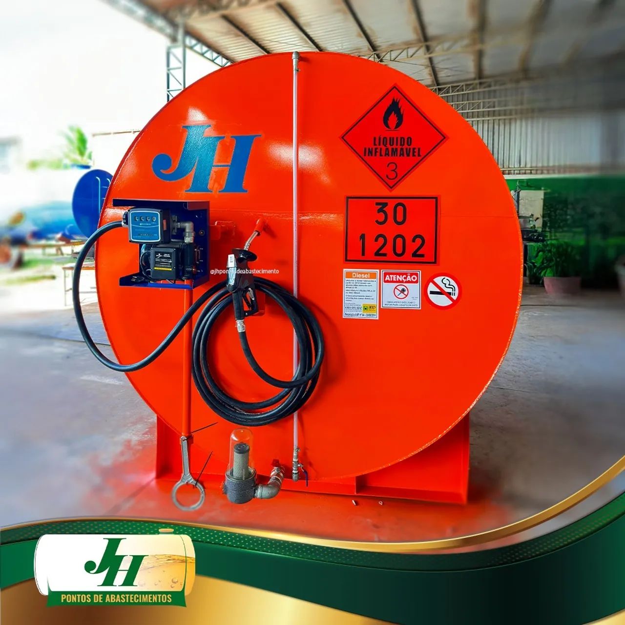 Tanque para ponto de abastecimento 