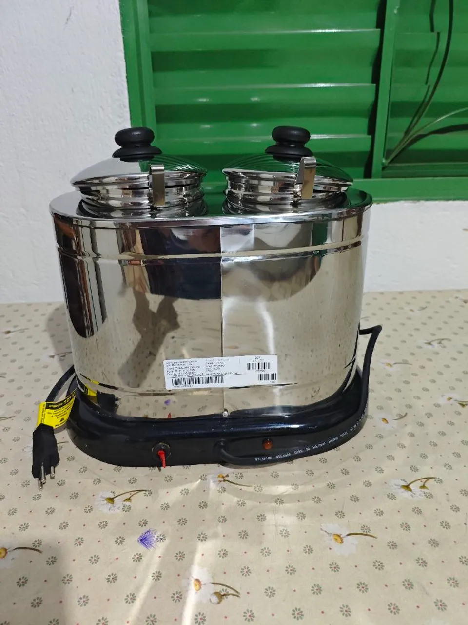 Aquecedor de alimentos industrial