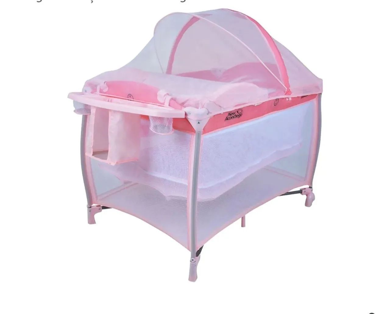Berço portátil com mosquiteiro - seminovo