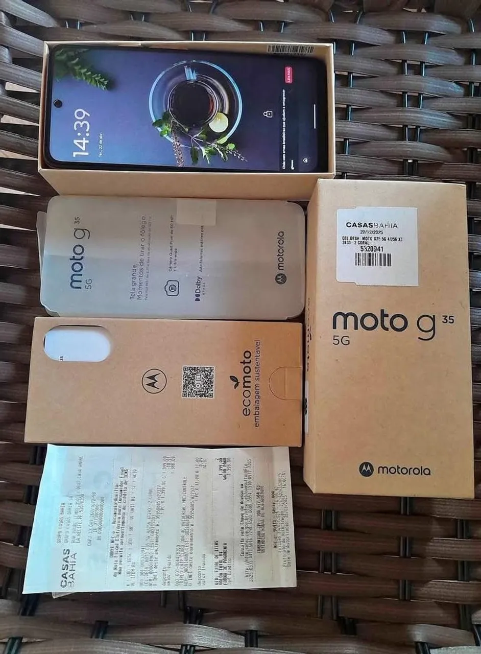 Vendo $780. moto G 35 5G 256 GB