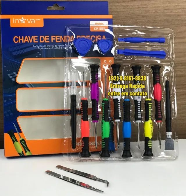 Kit de Chave de fenda para celulares universal - entregamos das 9 ate as 22 - Foto 2