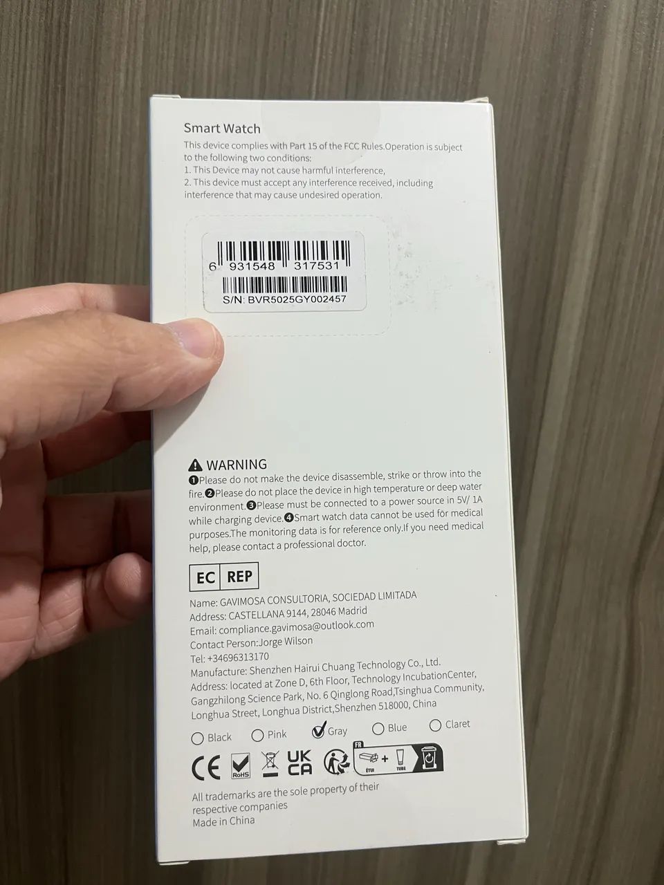 Relógio Smartwatch Blackview R50  - Foto 4
