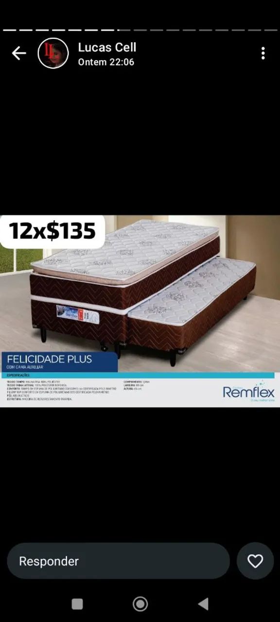 Cama Box Queen com Pilo 12x R$275 - Foto 4