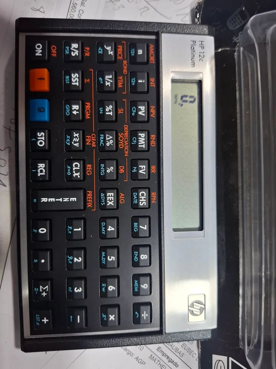 Calculadora HP 12c Platinum