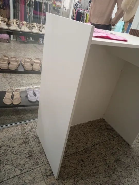 Balcão de Loja - Branco - MDF - Foto 3