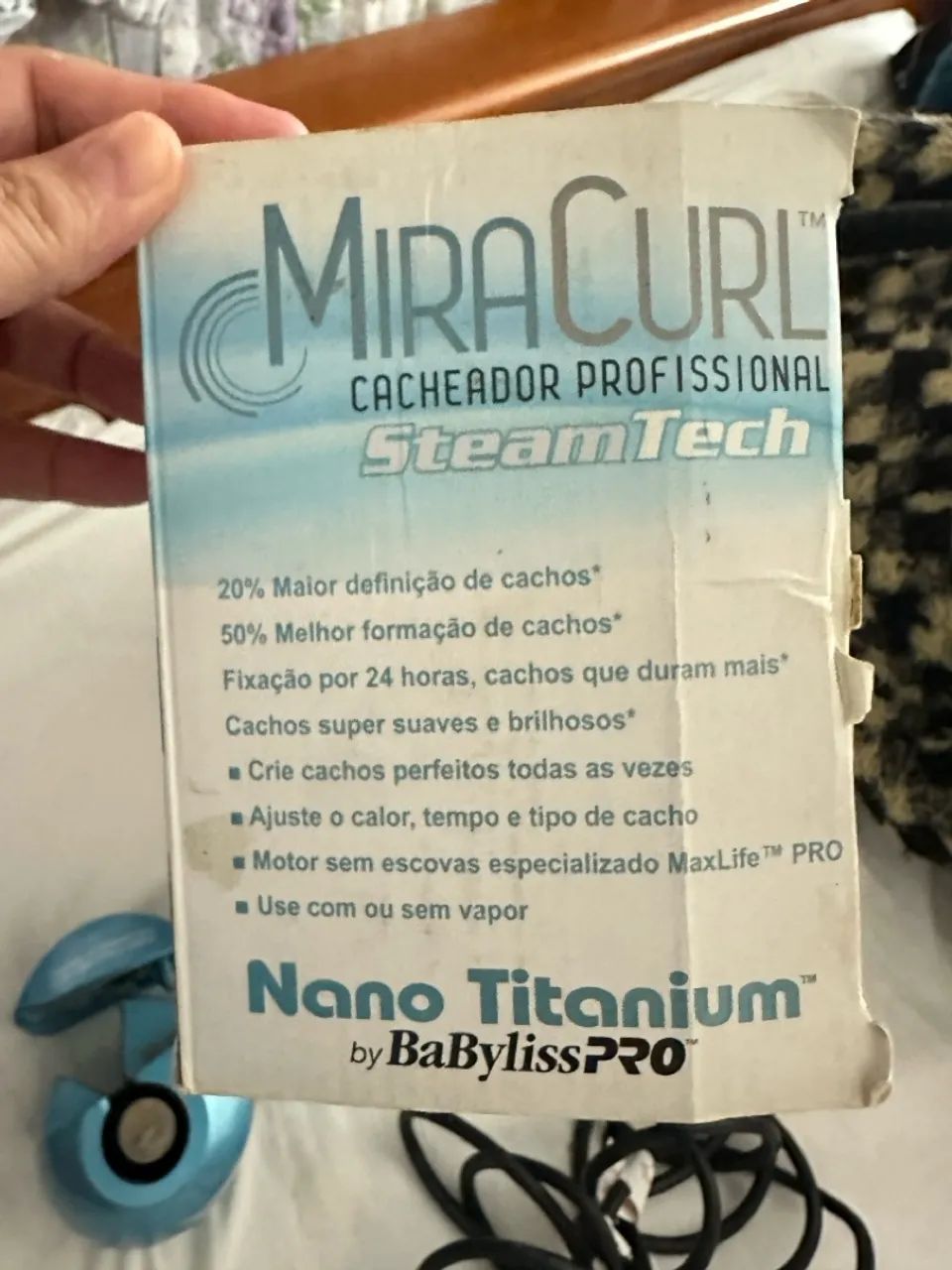 Miracurl Steamtech Nano Titanium Babyliss Pro - Foto 2