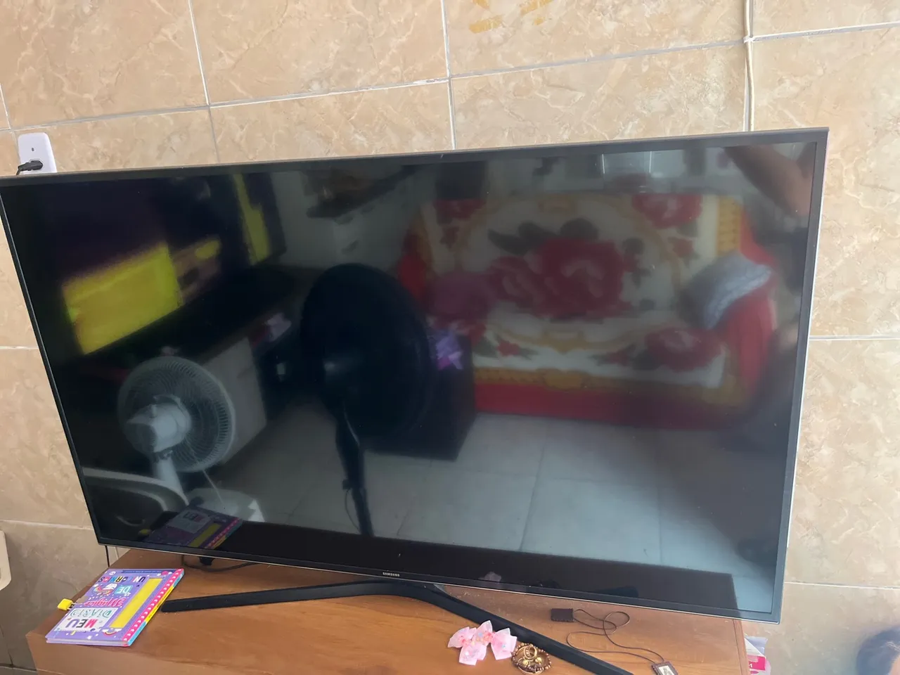 TV Samsung 4K - Tela Grande