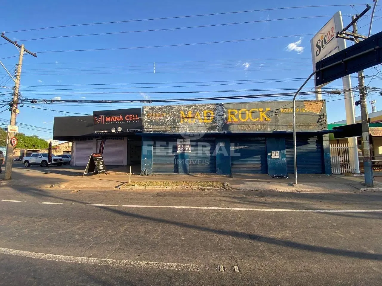 Loja para locação,120 m², 02 banheiros, forro em laje, Jardim América, Goiânia, GO