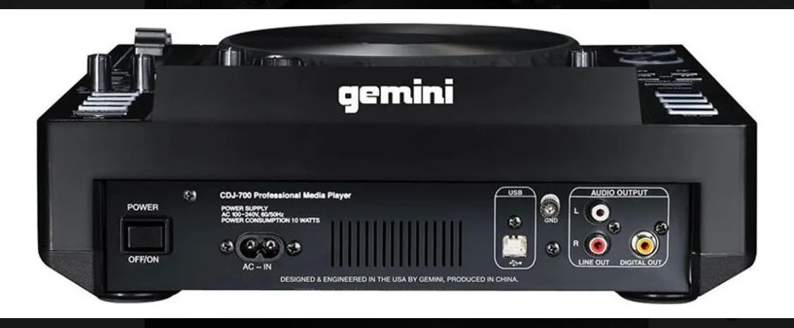 PAR Cdj gemini CDJ-700 USB cdj 700 /  Ñ é ddj controladora Pioneer dj rane numark technics - Foto 5
