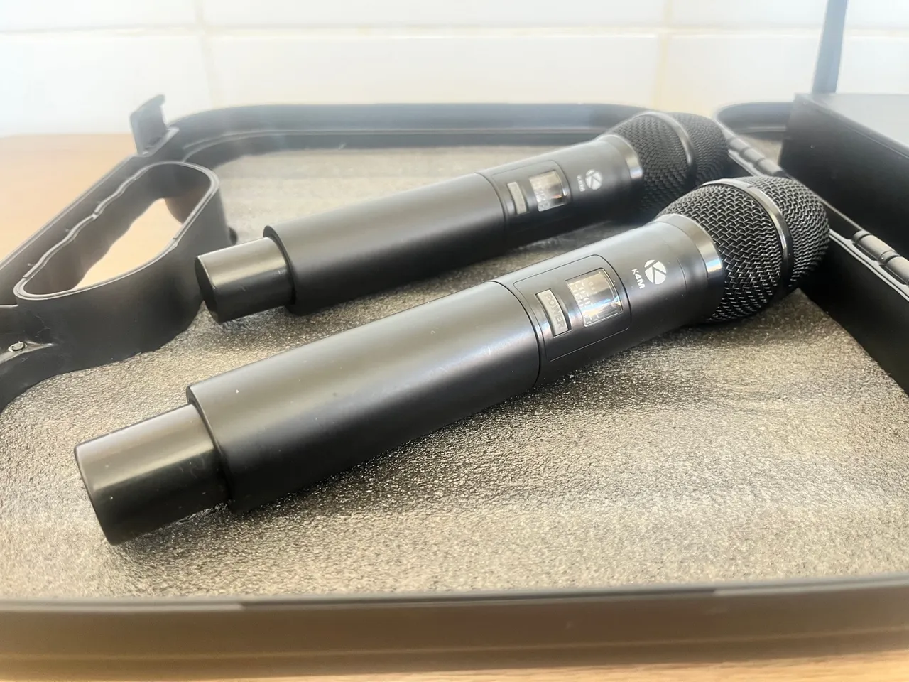 Kit de Microfones Kadosh Sem Fio Profissional