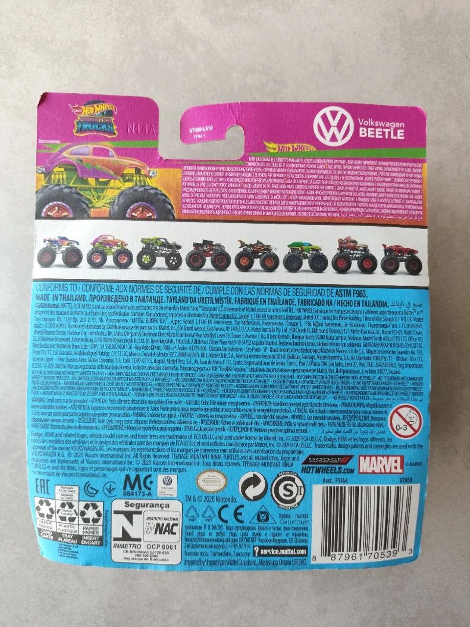 Hot Wheels Monster Trucks Volkswagen Beetle - Foto 3