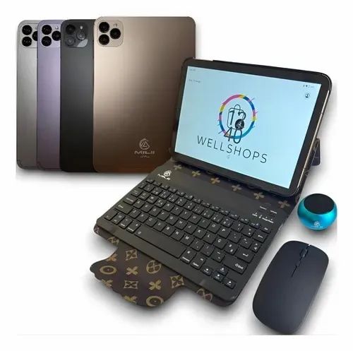 Tablet PC Chip 5G+Wifi+Entrada SD 512GB+16GB Capa+Teclado e Mouse Bluetooth+Caneta - Foto 3