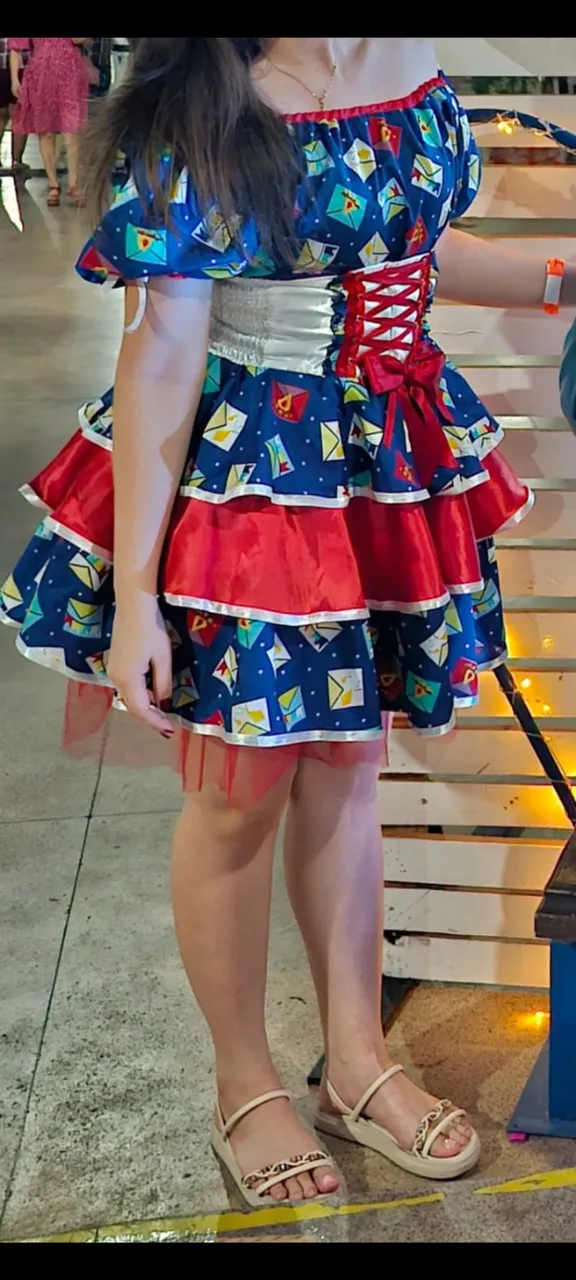 vestido festa junina