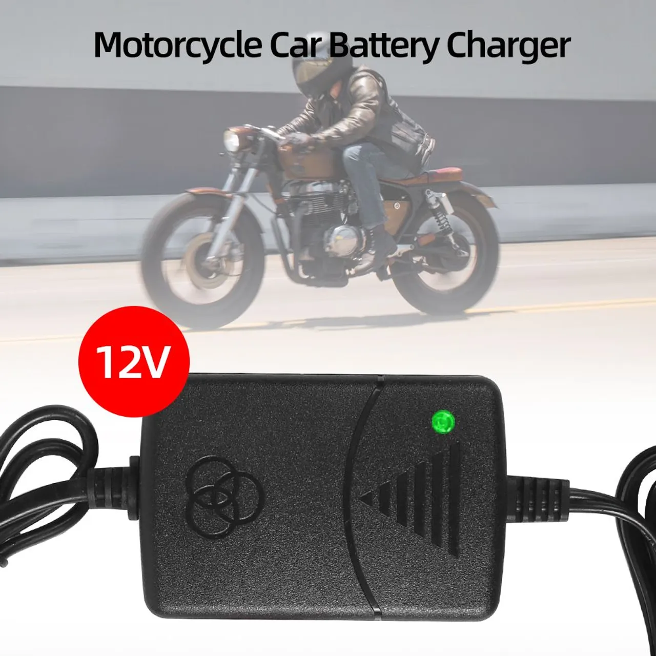 Carregador de Bateria 12V Moto Nobreak 1.3A *Entrego Aceito Cartão