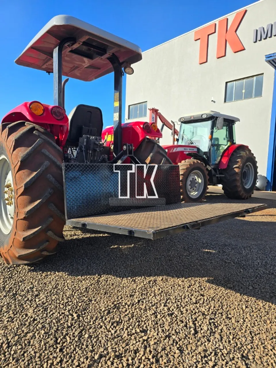CONJUNTO DE CONCHA E GUINCHO BIG BAG MARCA VENCE TUDO ANO 2018 - Tk Tratores Nova Andradin