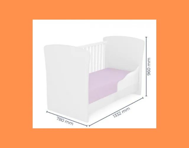 Berço Mini Cama com Rodinhas Feito em MDF e MDP (SUPER PROMOÇÃO APROVEITE)!! - Foto 3