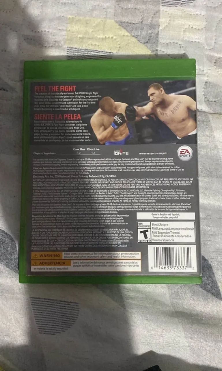 Jogor do Xbox one ufc - Foto 2