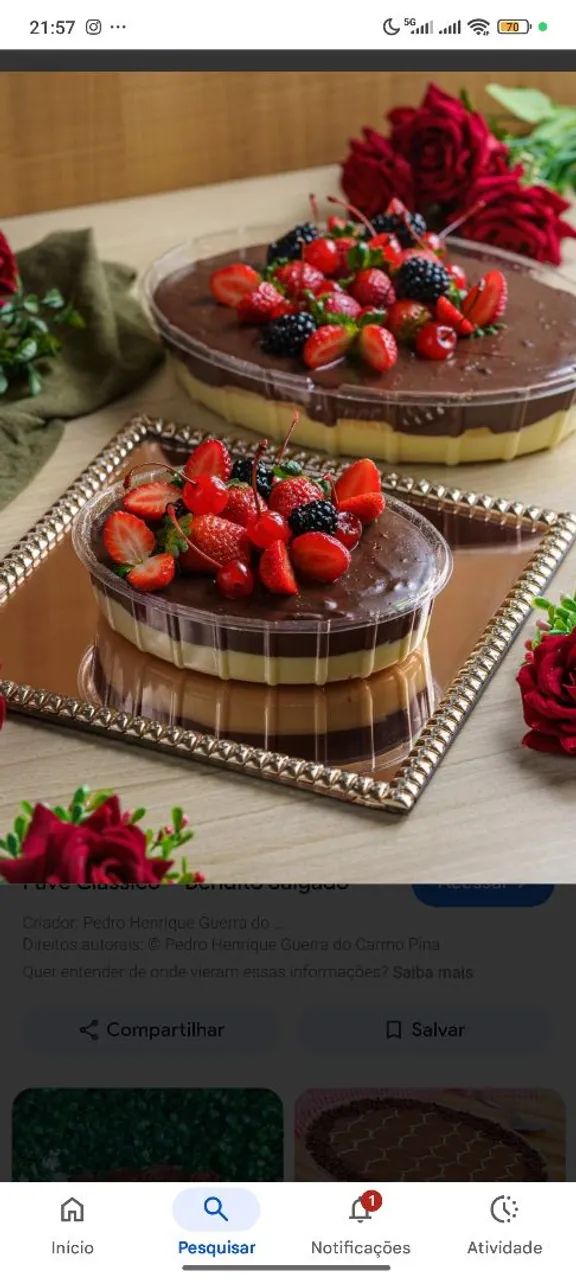 Pudim e sobremesas - Foto 2