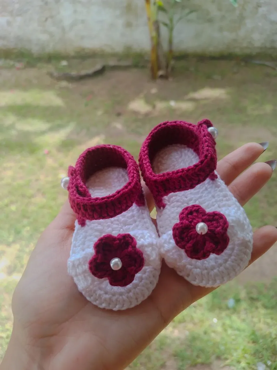 Sapatinhos de Crochê para Bebê - Feitos à Mão