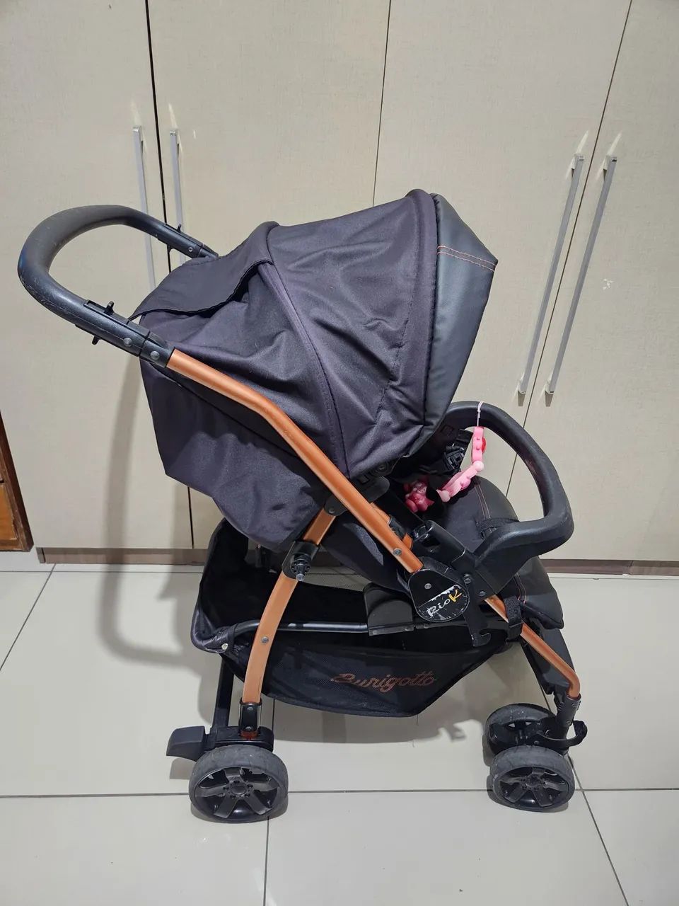 Carrinho e bebe conforto burigotto  - Foto 3