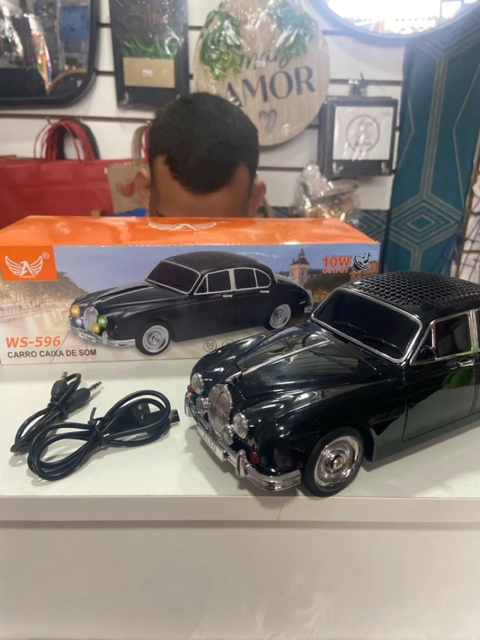 CAIXA DE SOM BLUETOOTH CARRO ANTIGO  - Foto 3