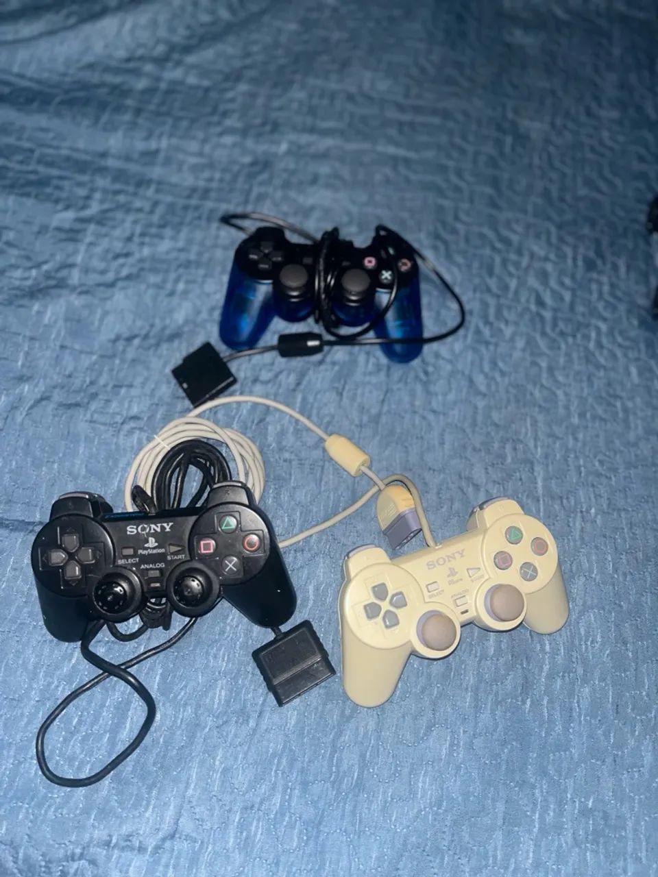 Controle DualShock PS1 e PS2 Original - Foto 2