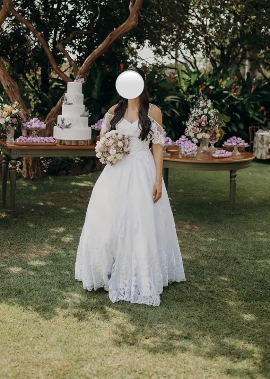 Vestido de noiva belíssimo