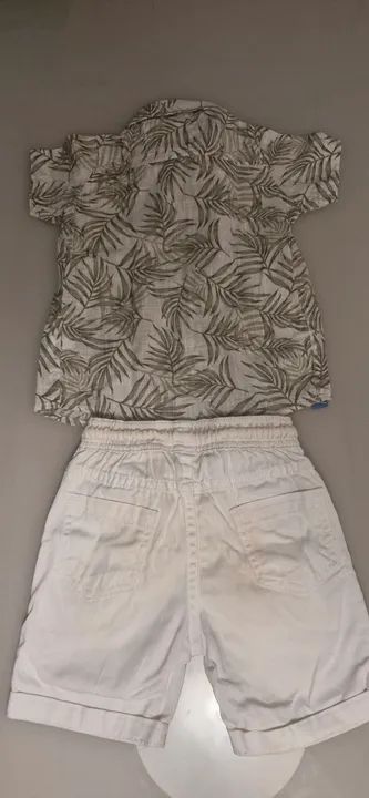 Conjunto Shorts e Camisa Bebê - Tamanho 2 - Foto 3