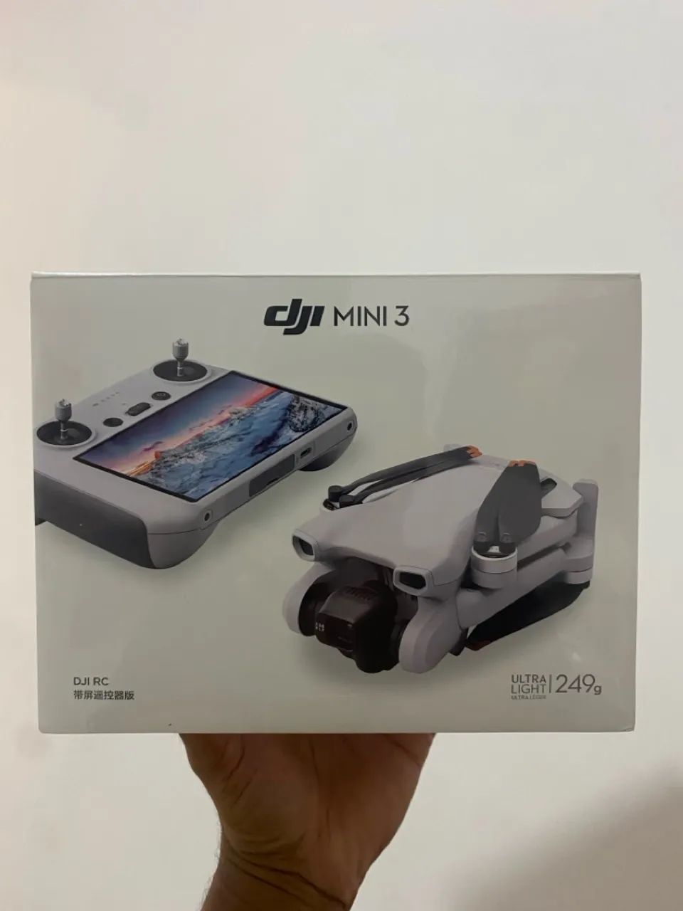 Drone Dji Mini 3 Controle com tela - Lacrado