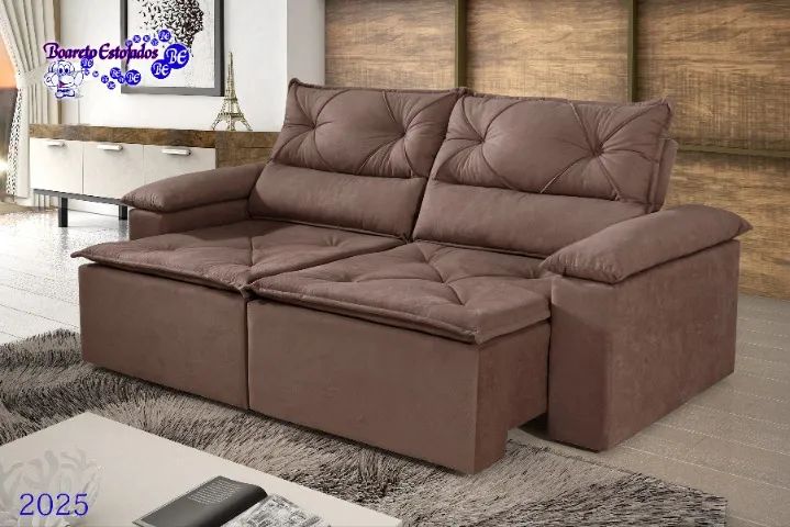 Sofá Retrátil e Reclinável Galopagos - Foto 3