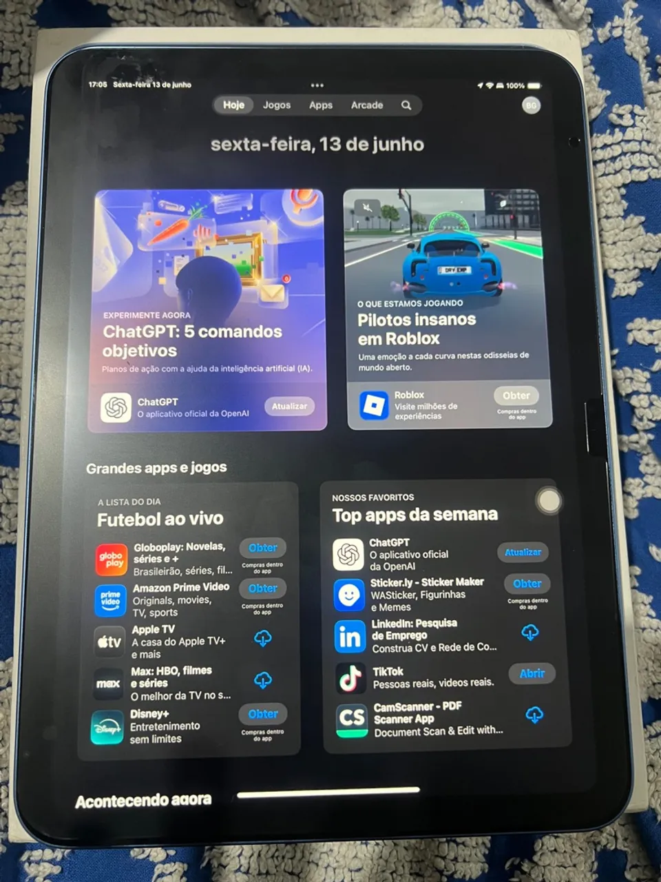 Ipad 10 64gb perfeito estado com garantia Apple