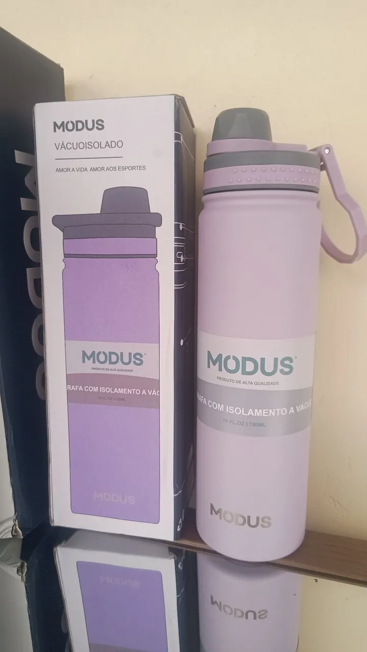 Garrafa Térmica MODUS 750ml Isolamento a Vácuo