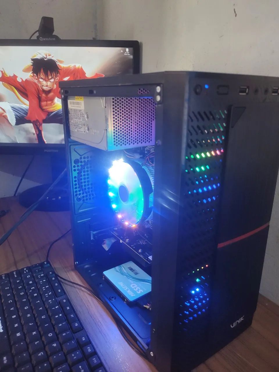 PC Gamer i3 7 geração/ 8GB DDR4/ SSD 120GB/  placa de video 1GB