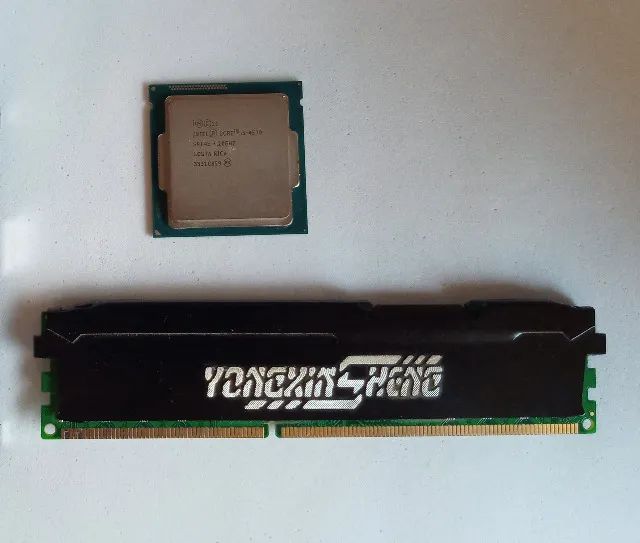 Kit Memória DDR3 8Gb + Processador Intel core I5 