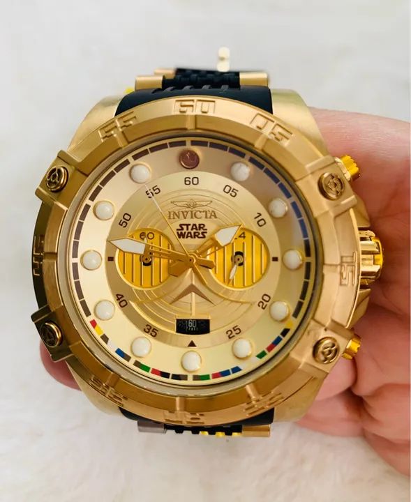Lindo Relógio Invicta Masculino Star Wars - Edição Limitada Original Novo ! - Foto 2