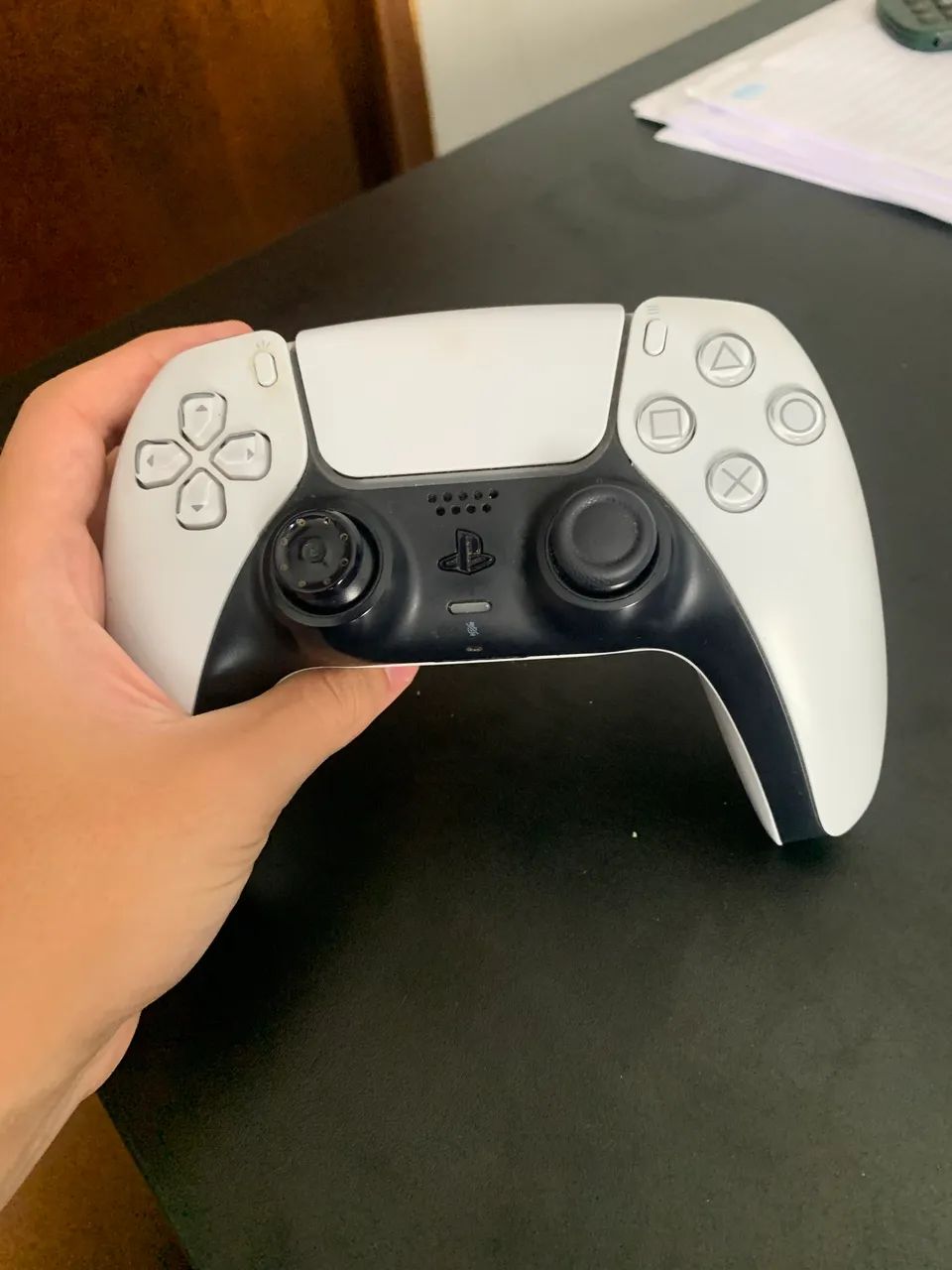 Controle ps5 (sem borracha do analógico esquerdo ) - Foto 2
