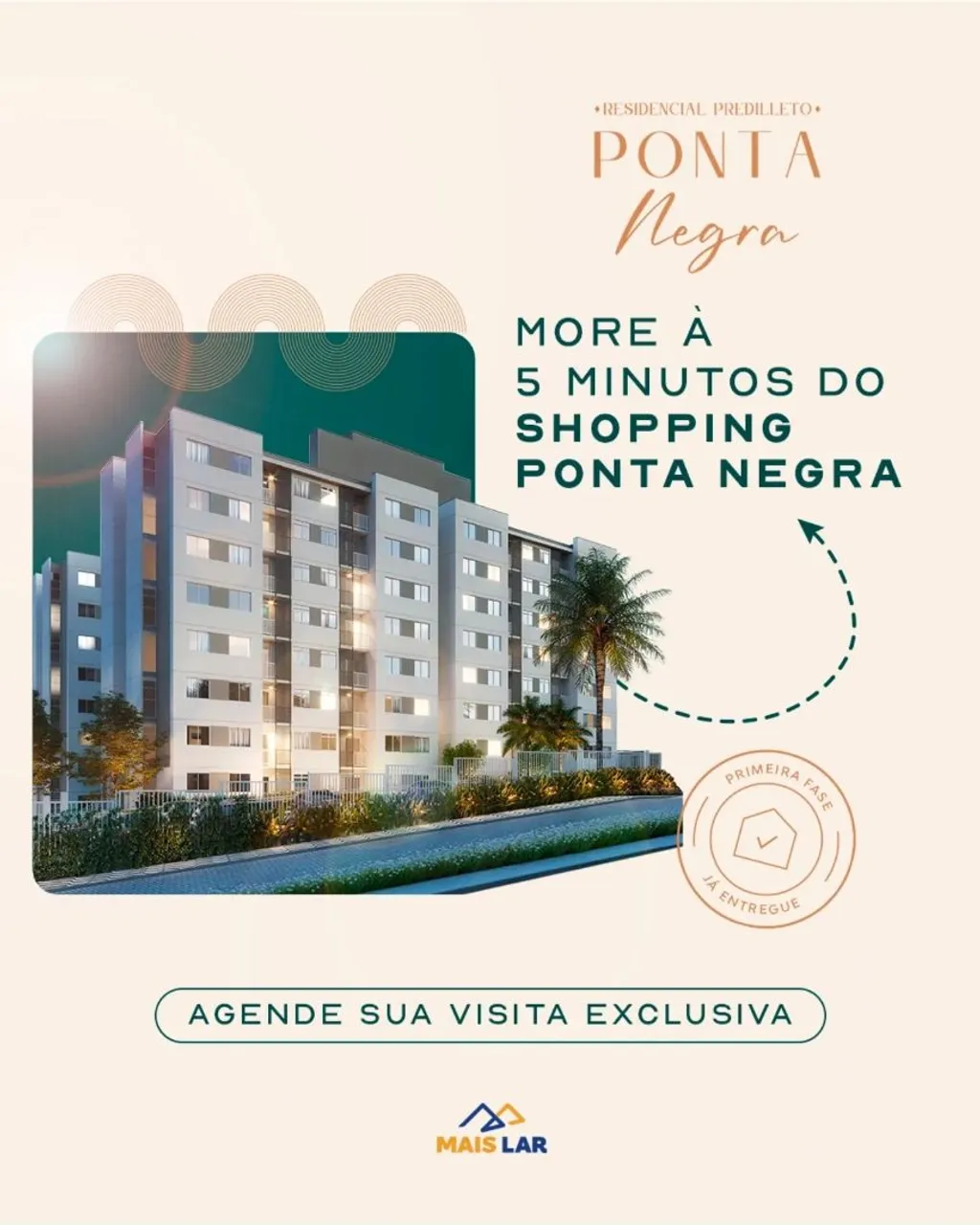 Apartamentos 3 quartos no Predileto Ponta Negra Confira.