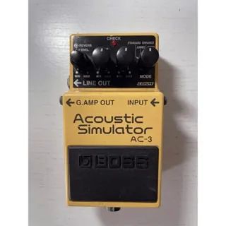 Pedal De Guitarra Ac-3 Acustic Simulator - Ac3 Boss
