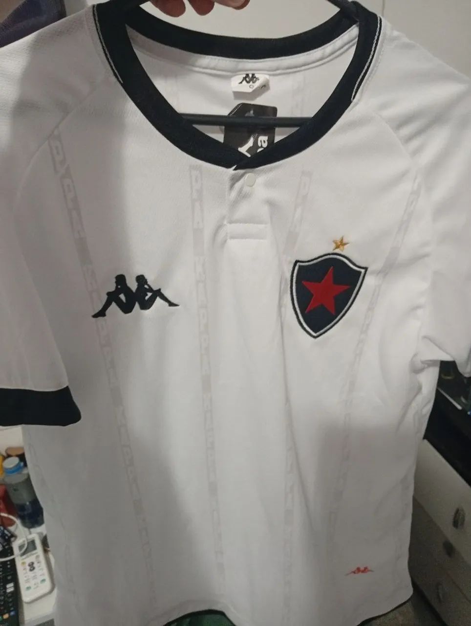Camisa Botafogo Kappa Branca - Nova com Etiqueta - Foto 3