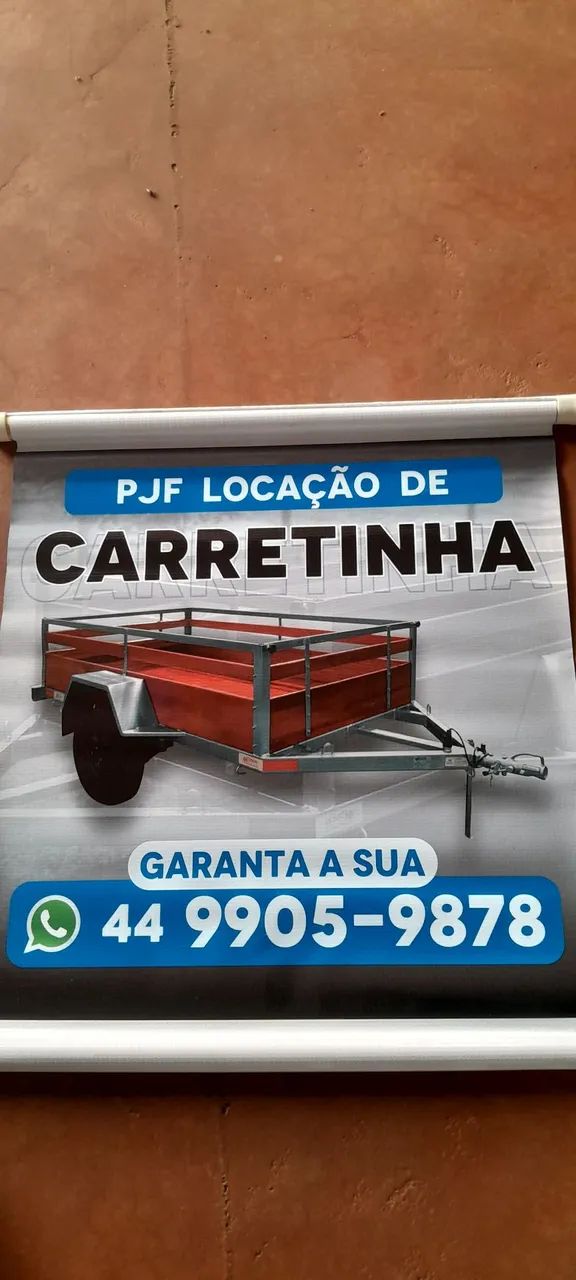 Locação de carretinha 