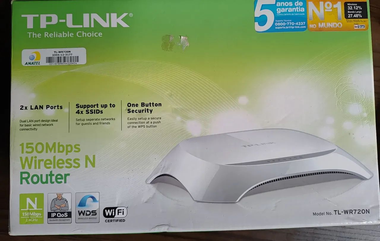 Roteador Wireless TP-LINK TL-WR720N - Foto 3