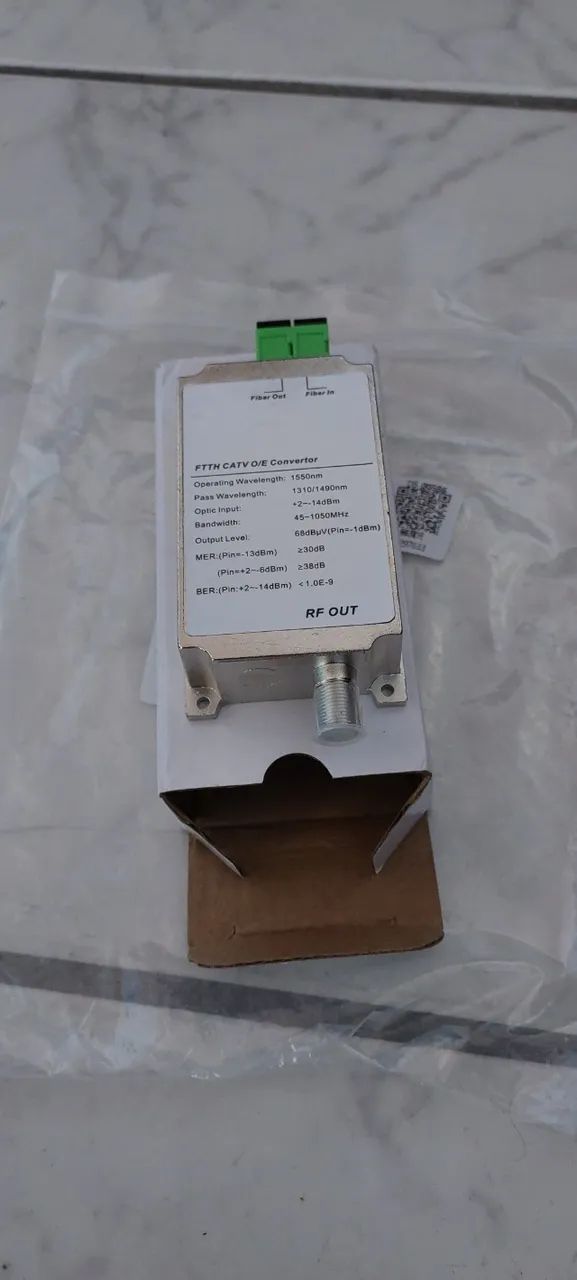 Conversor De Nó Wdm De Fibra Óptica Catv Ftth -fs